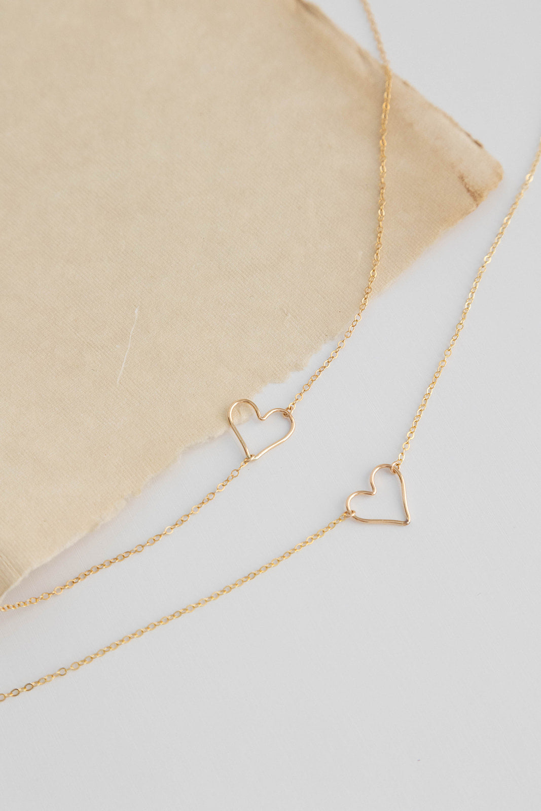 Floating Heart Necklace