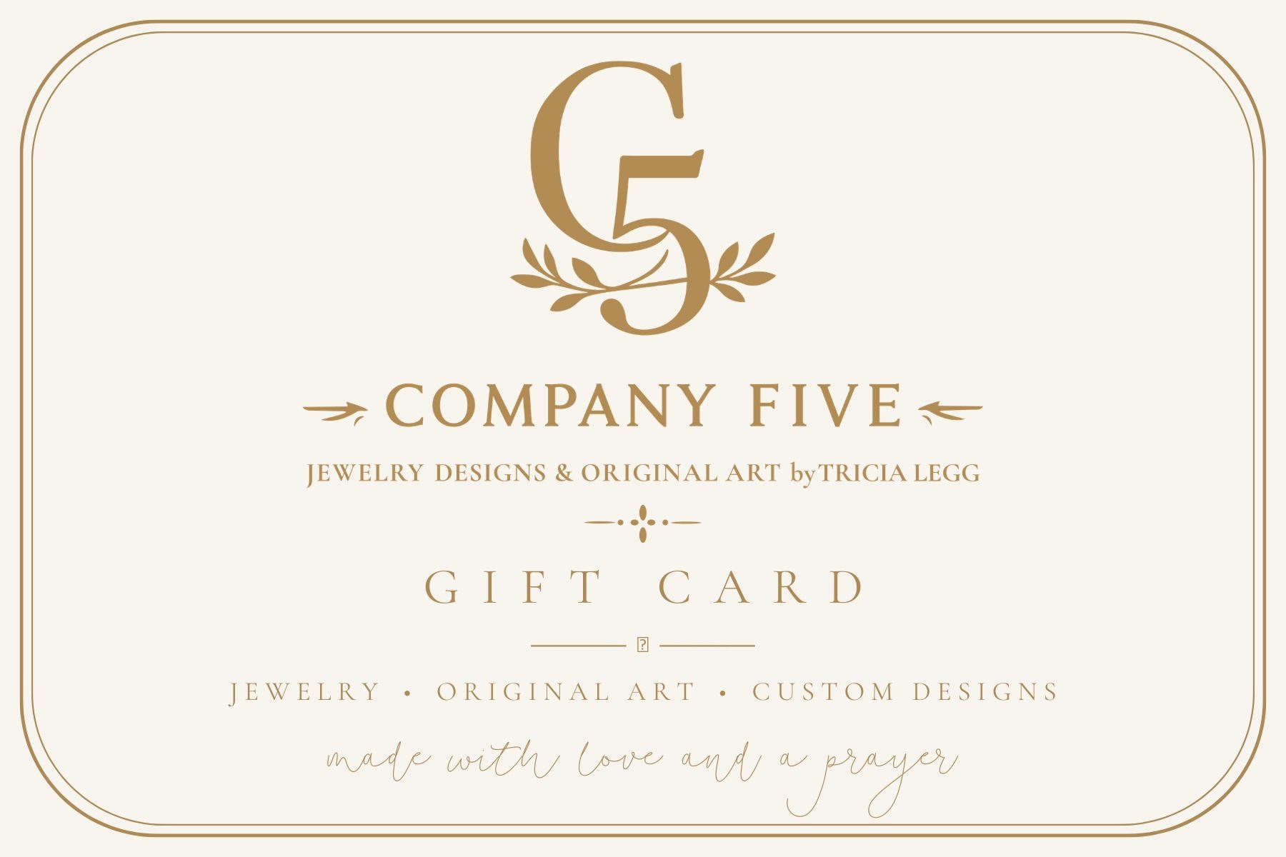 Company Five Gift Card