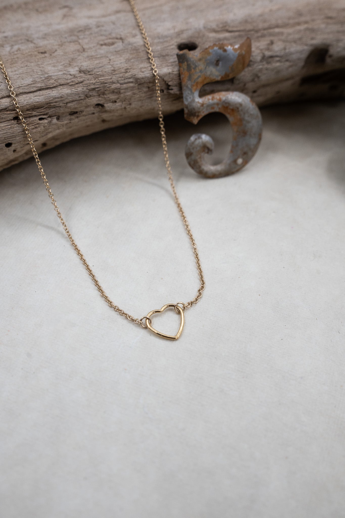 Floating Heart Necklace