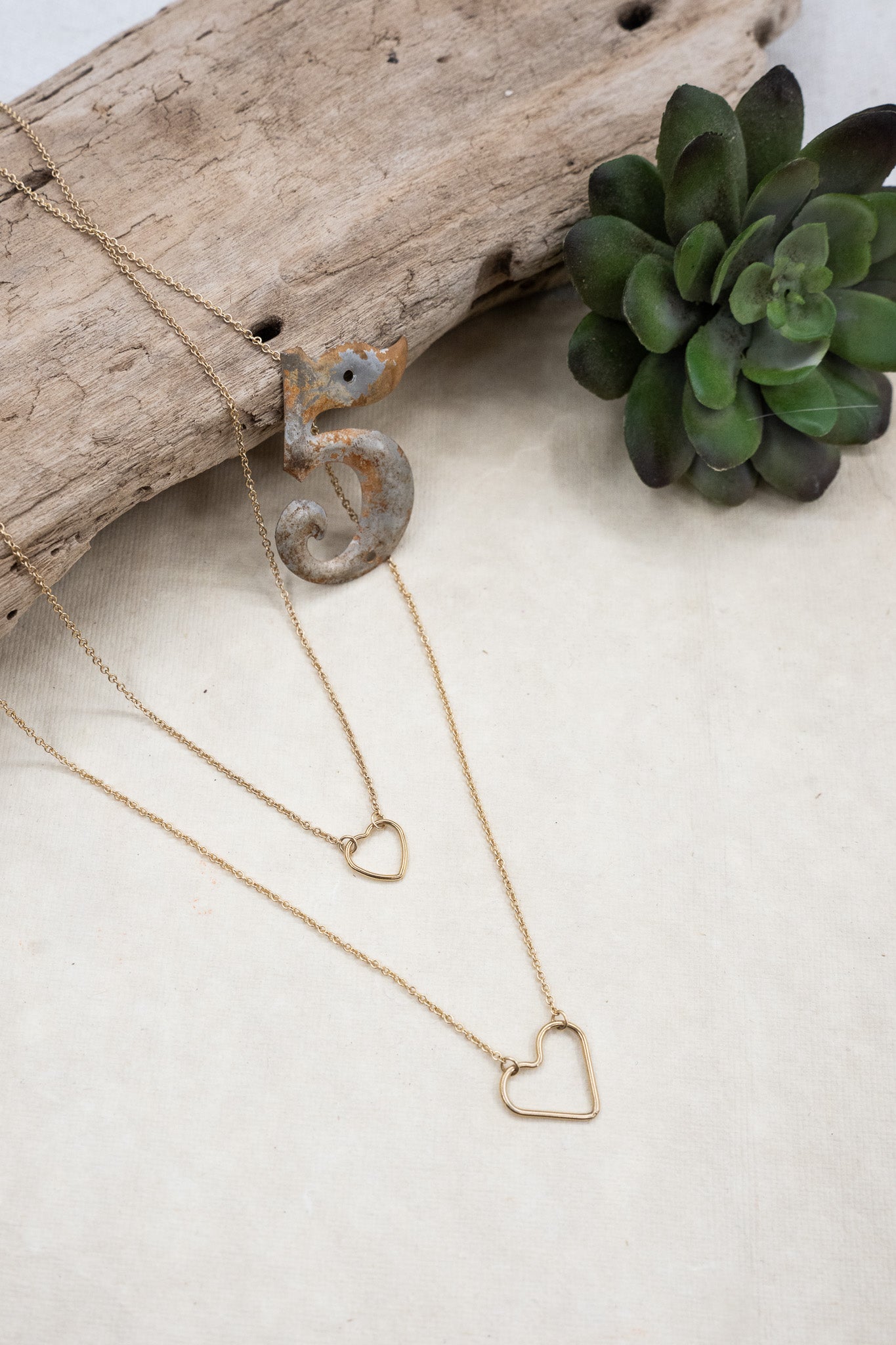 Floating Heart Necklace
