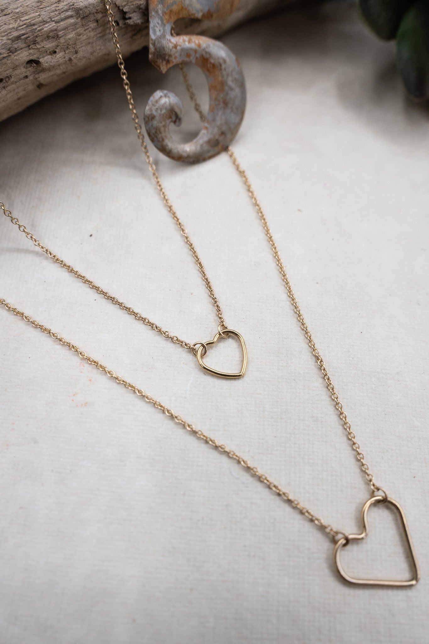 Floating Heart Necklace