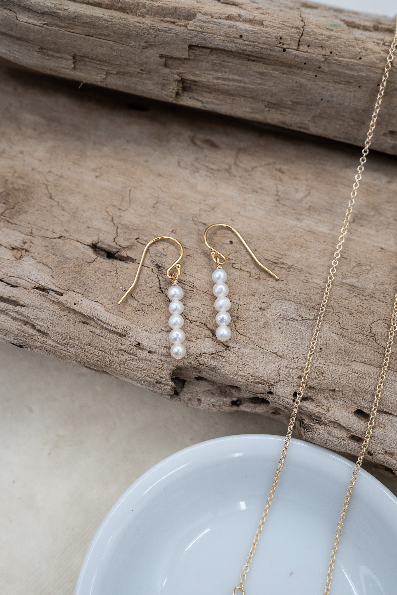 Gabriella Mini Pearl Earrings
