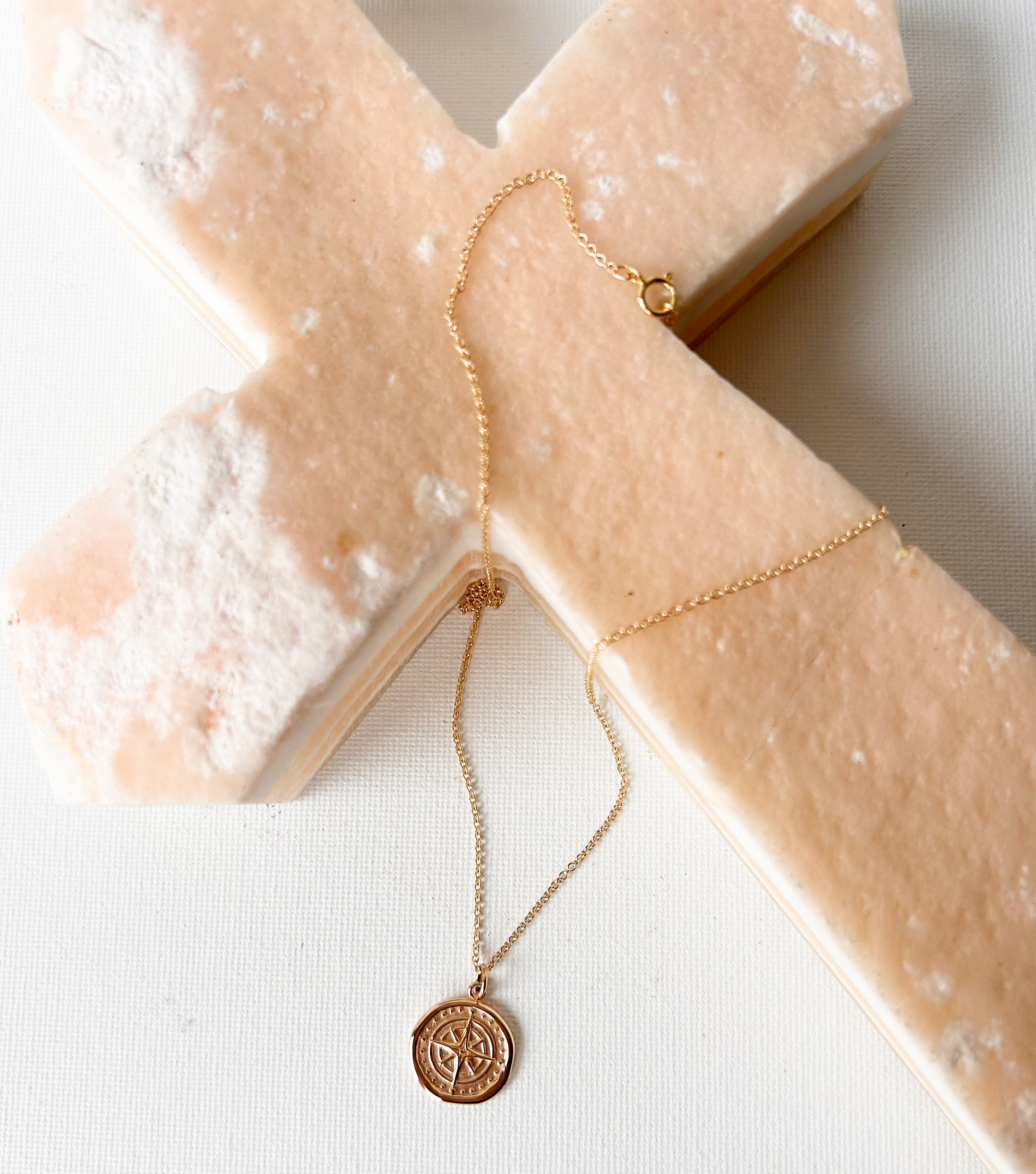 Compass Wax Sealed Necklace