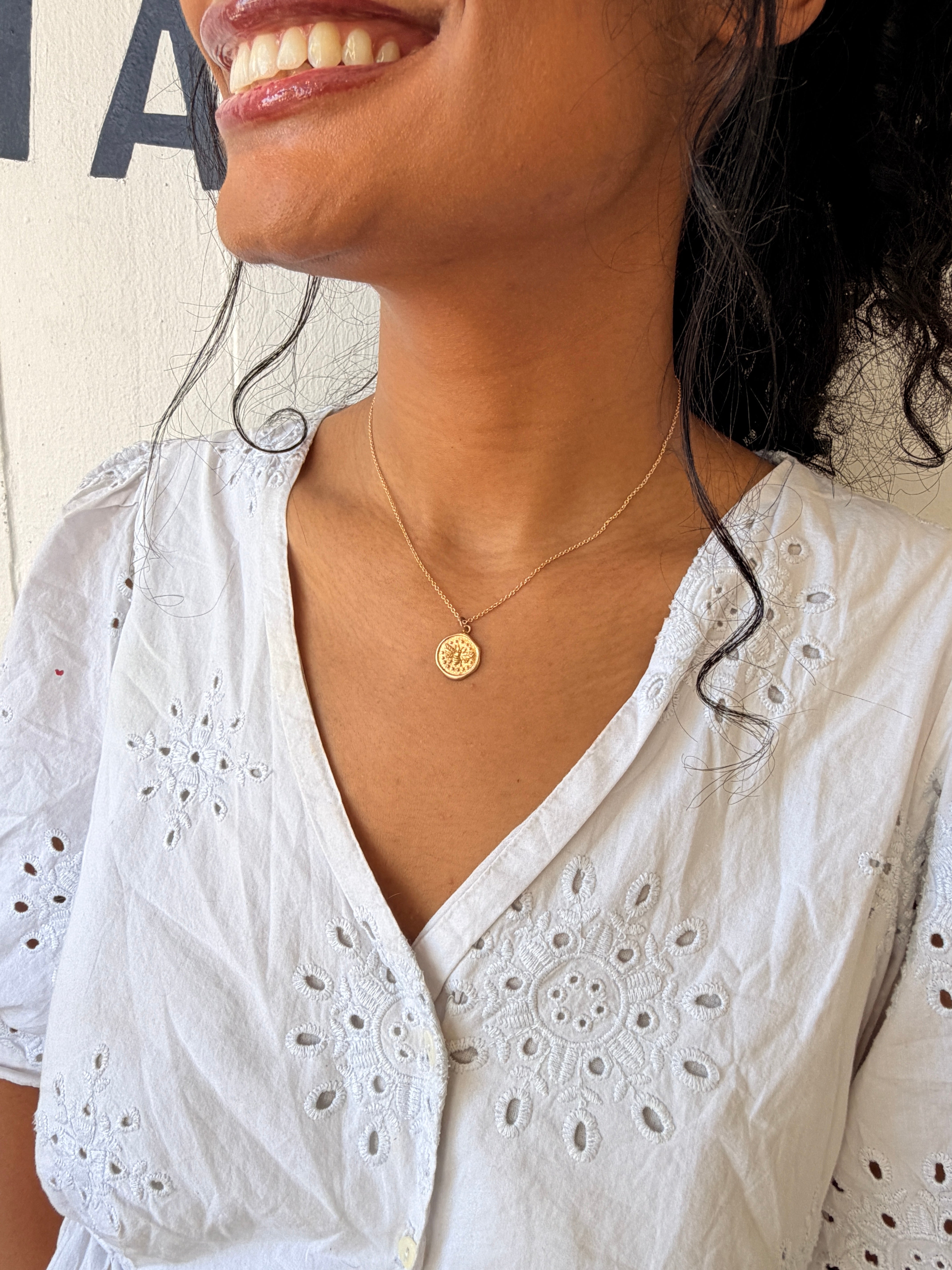 Honey Bee Necklace
