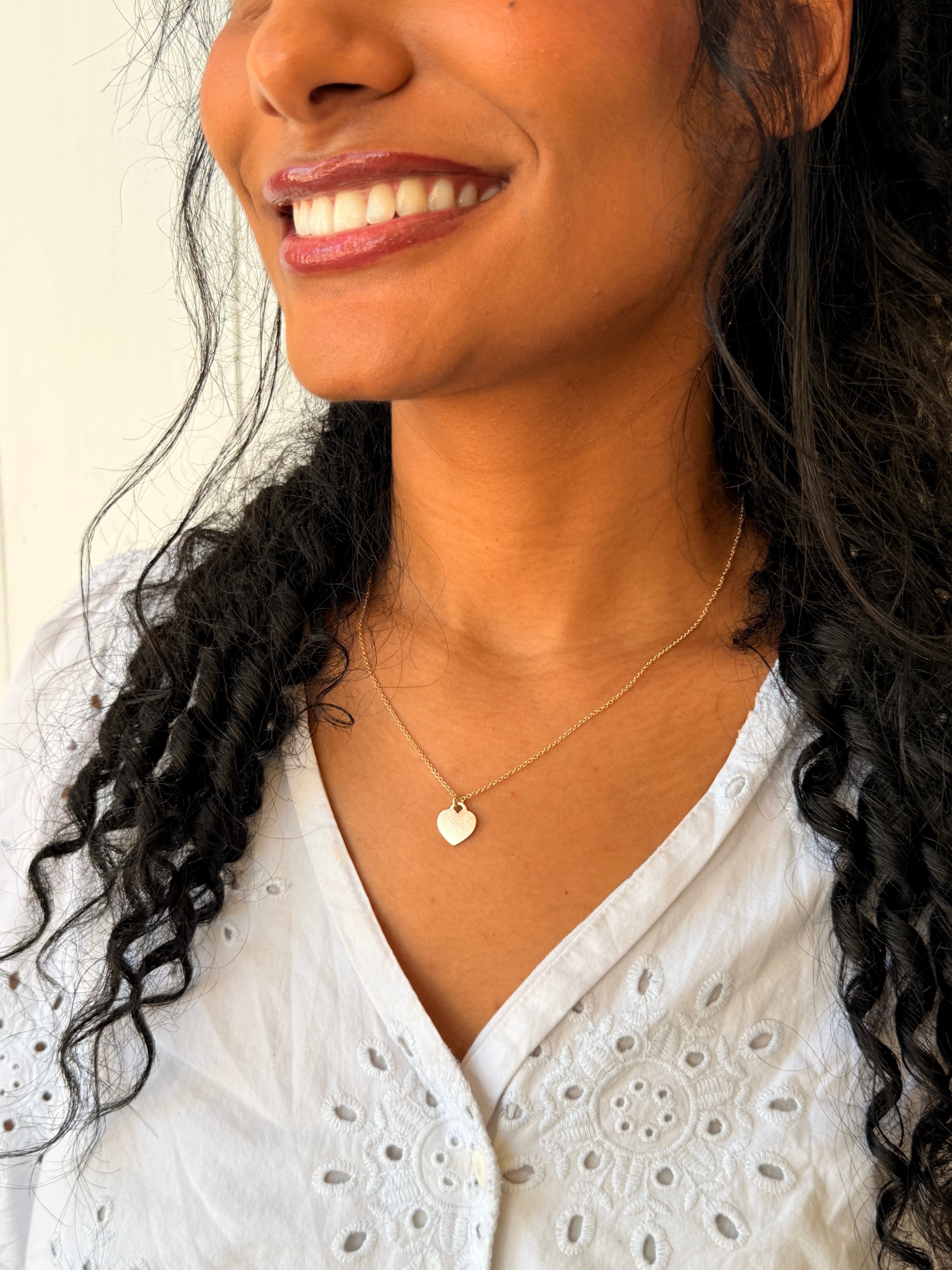 Gold Filled Heart Necklace
