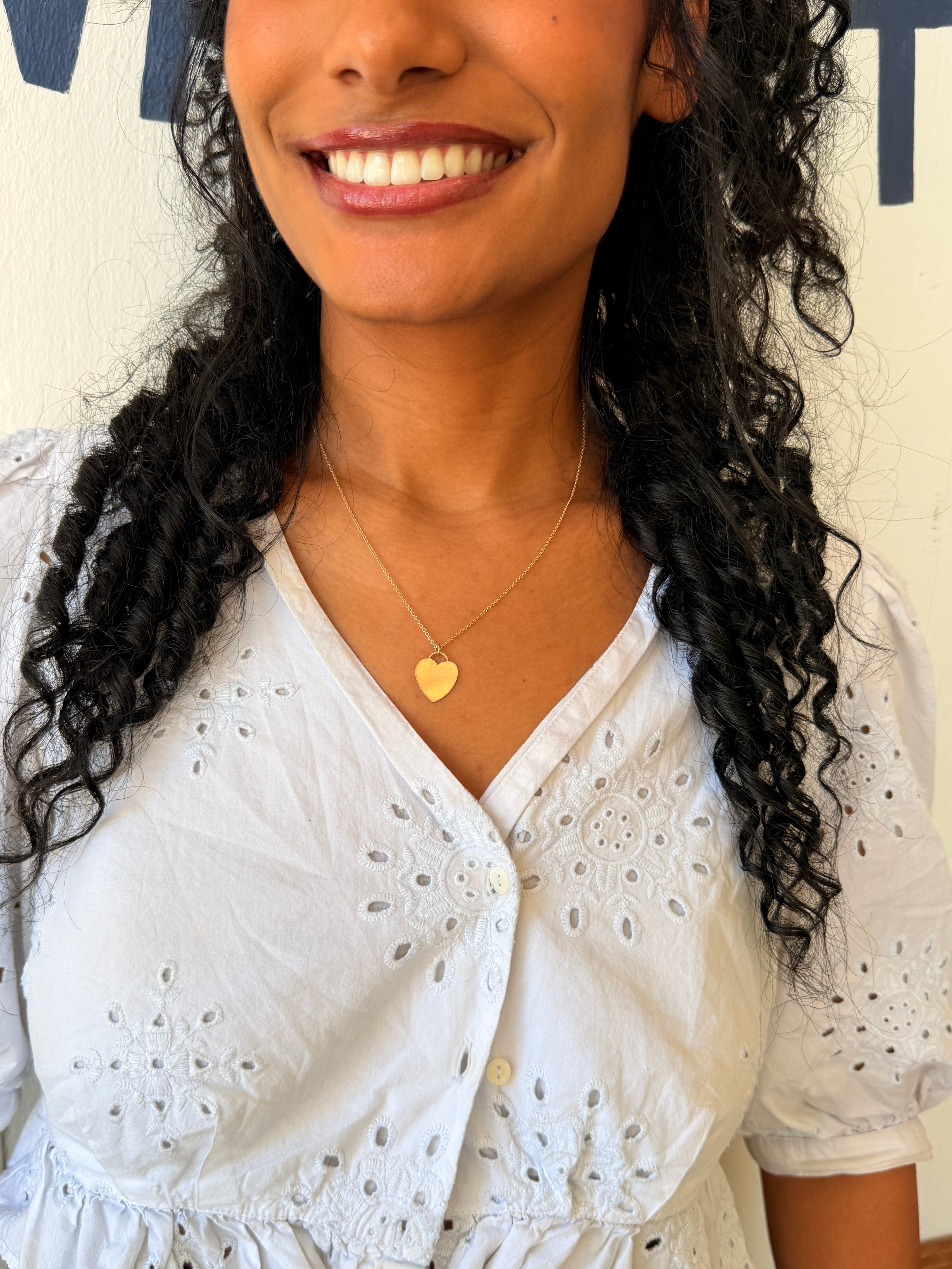 Gold Filled Heart Necklace