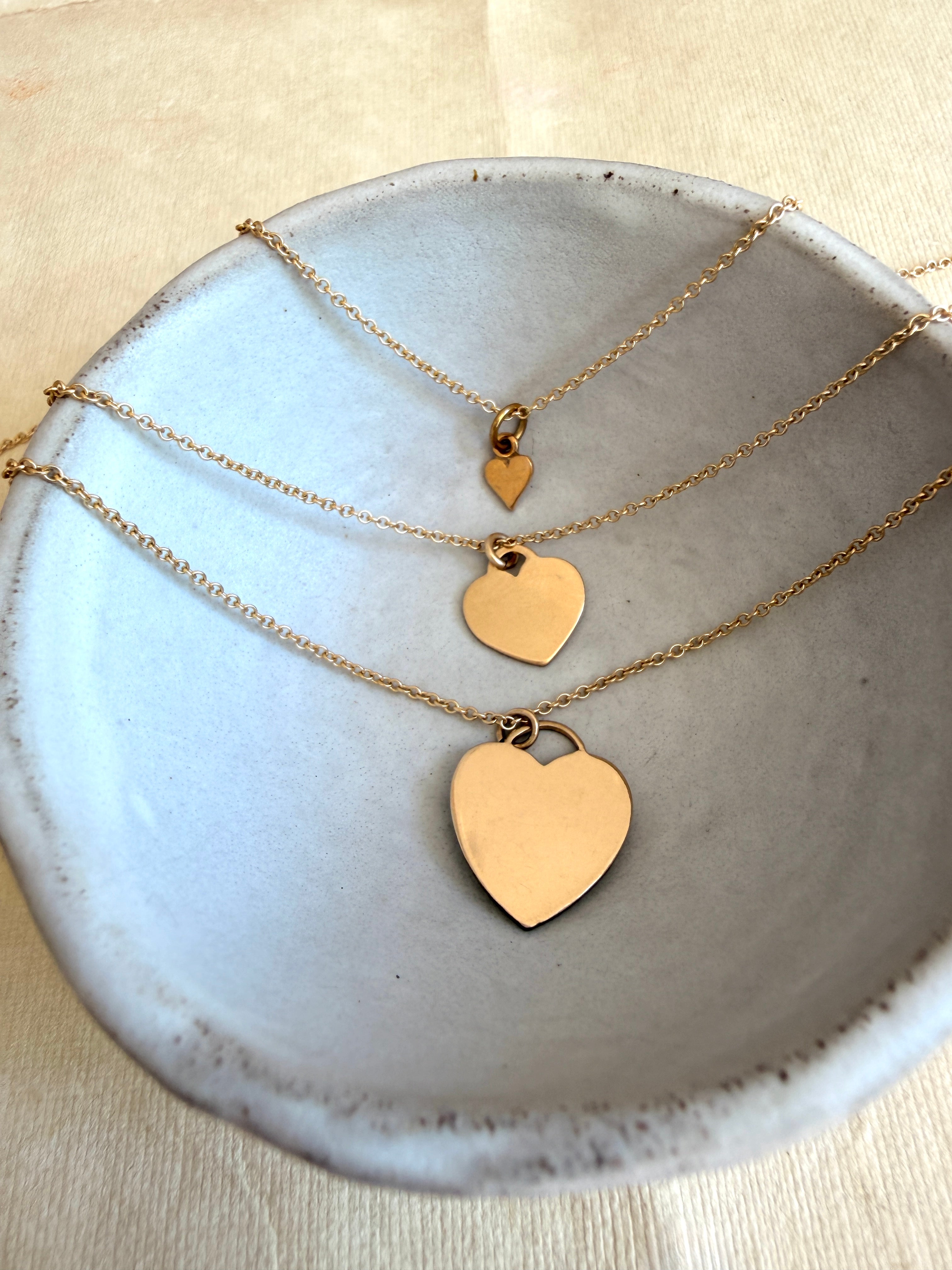 Gold Filled Heart Necklace