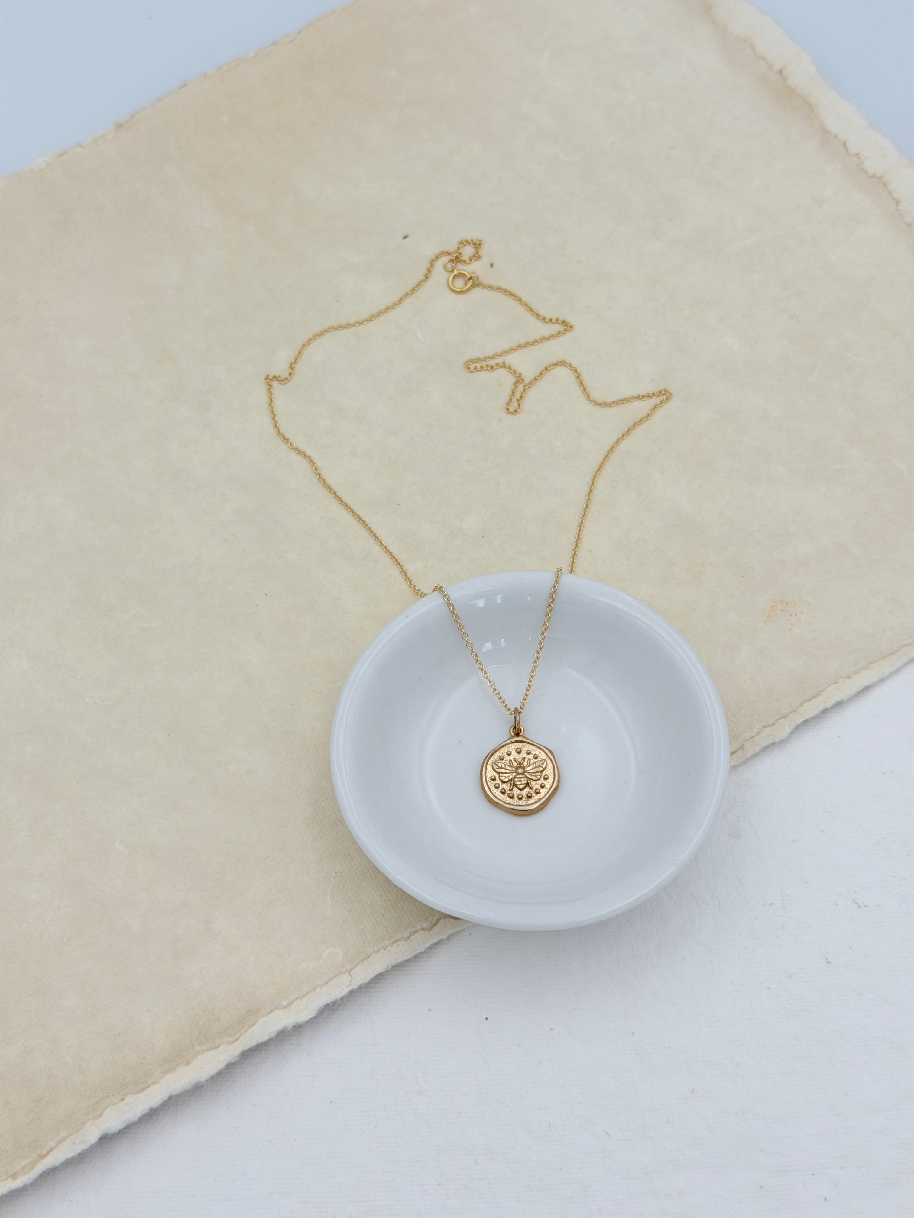 Honey Bee Necklace