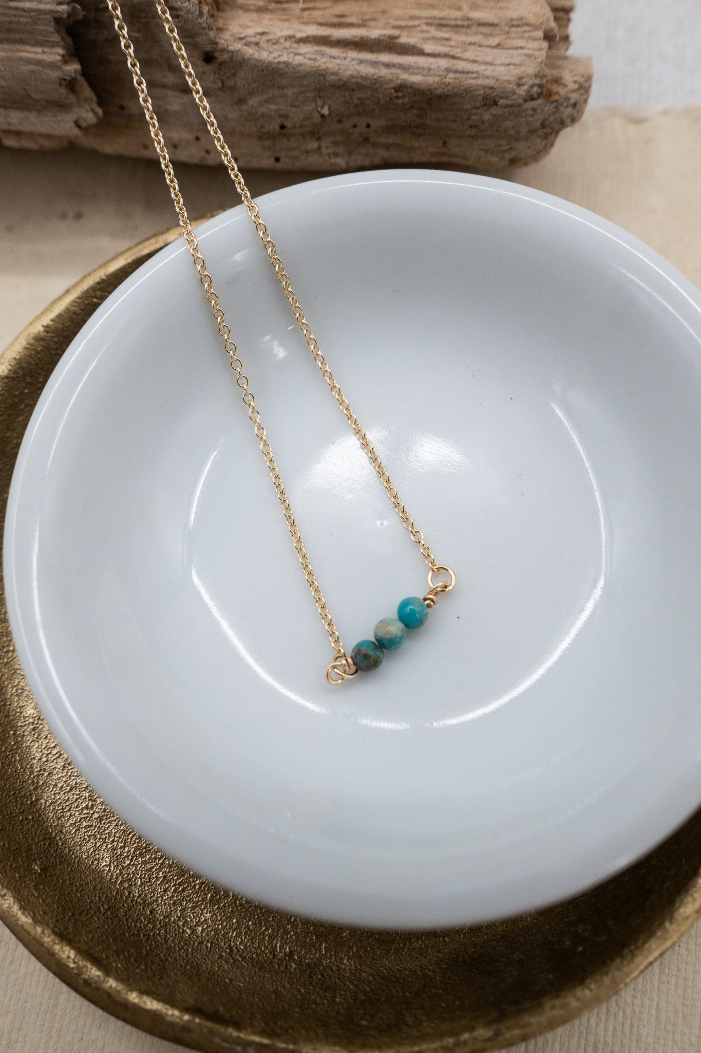 Trinity Turquoise Necklace