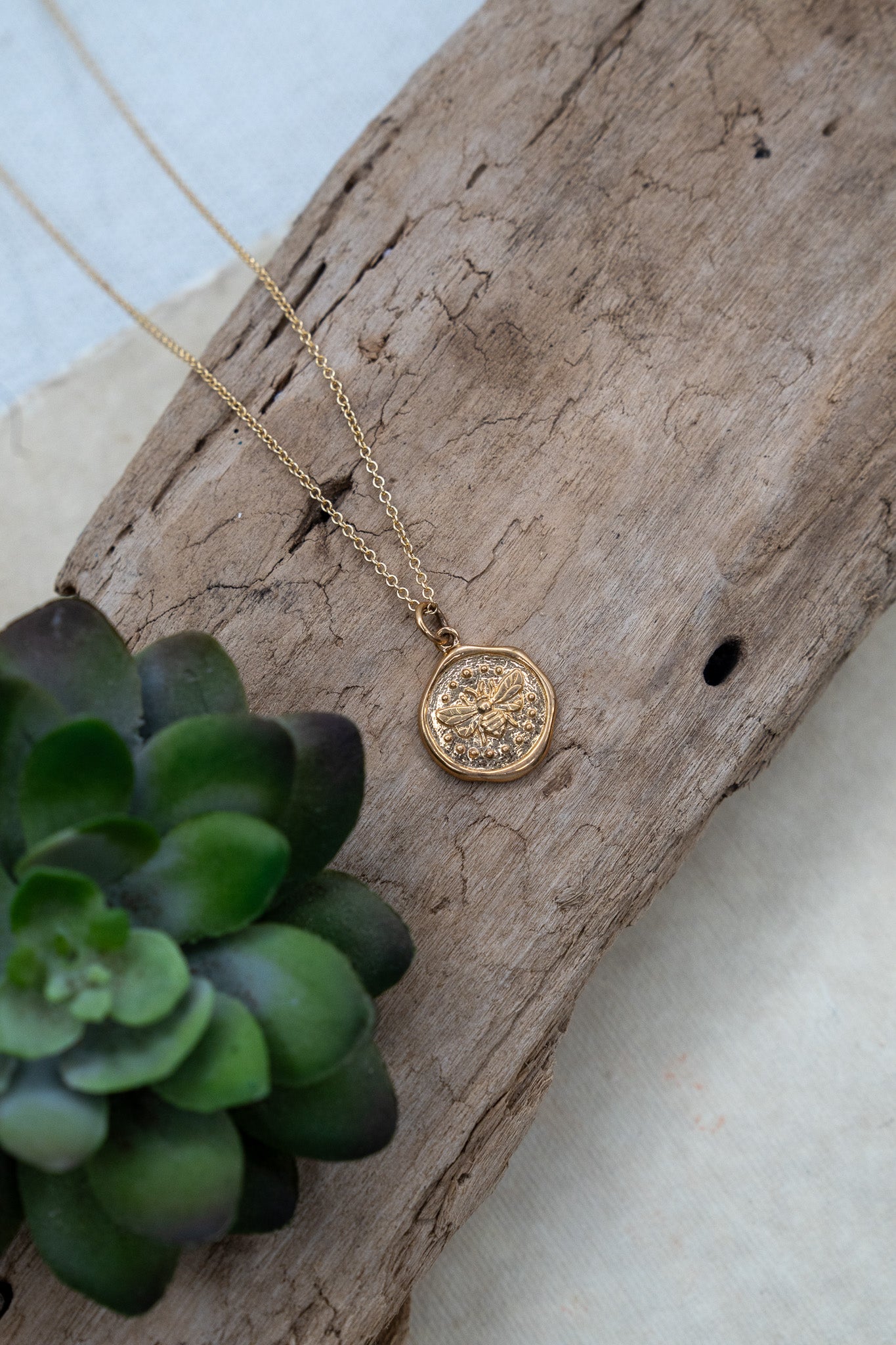 Honey Bee Necklace