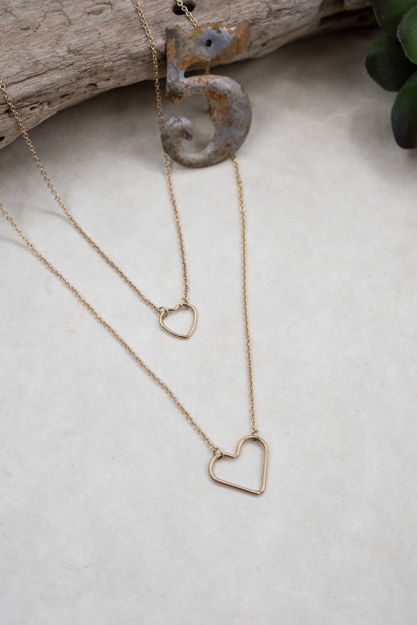 Floating Heart Necklace
