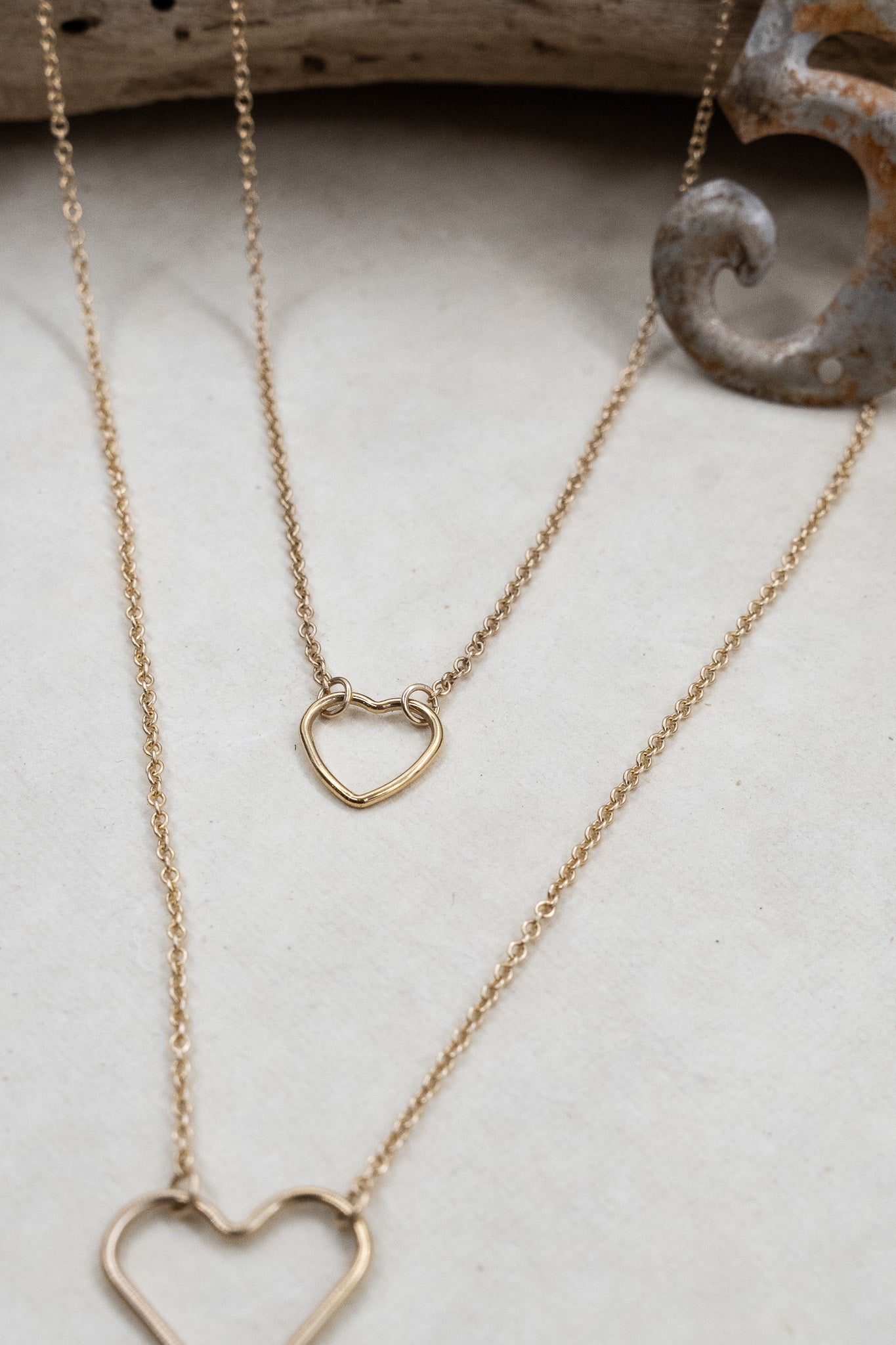 Floating Heart Necklace