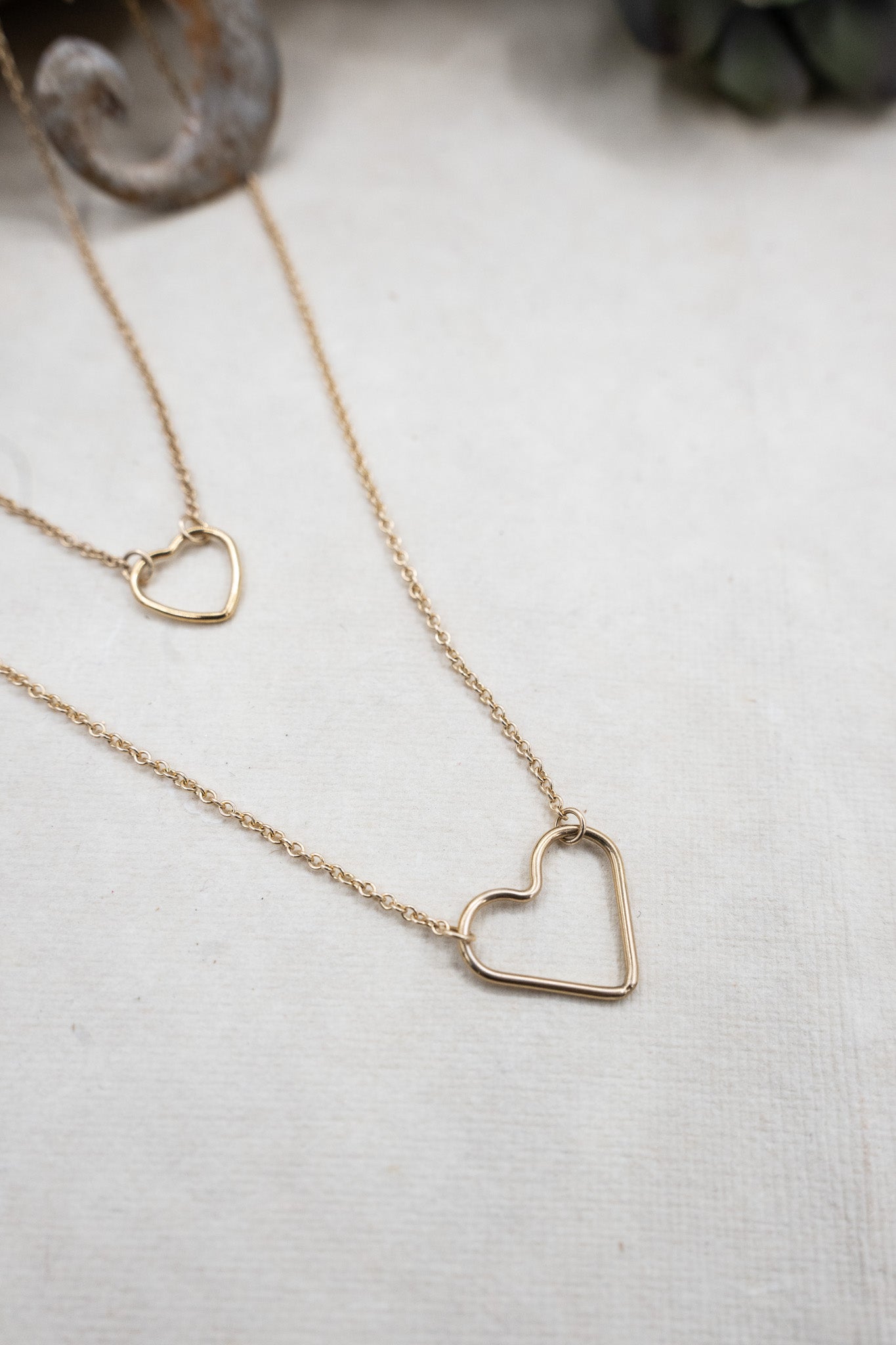 Floating Heart Necklace