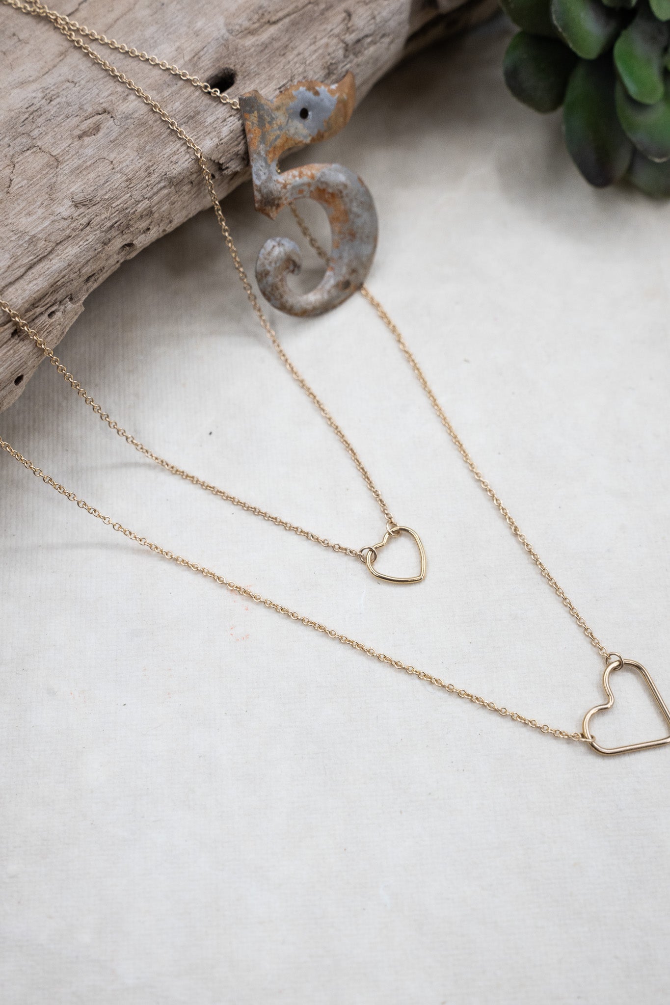 Floating Heart Necklace