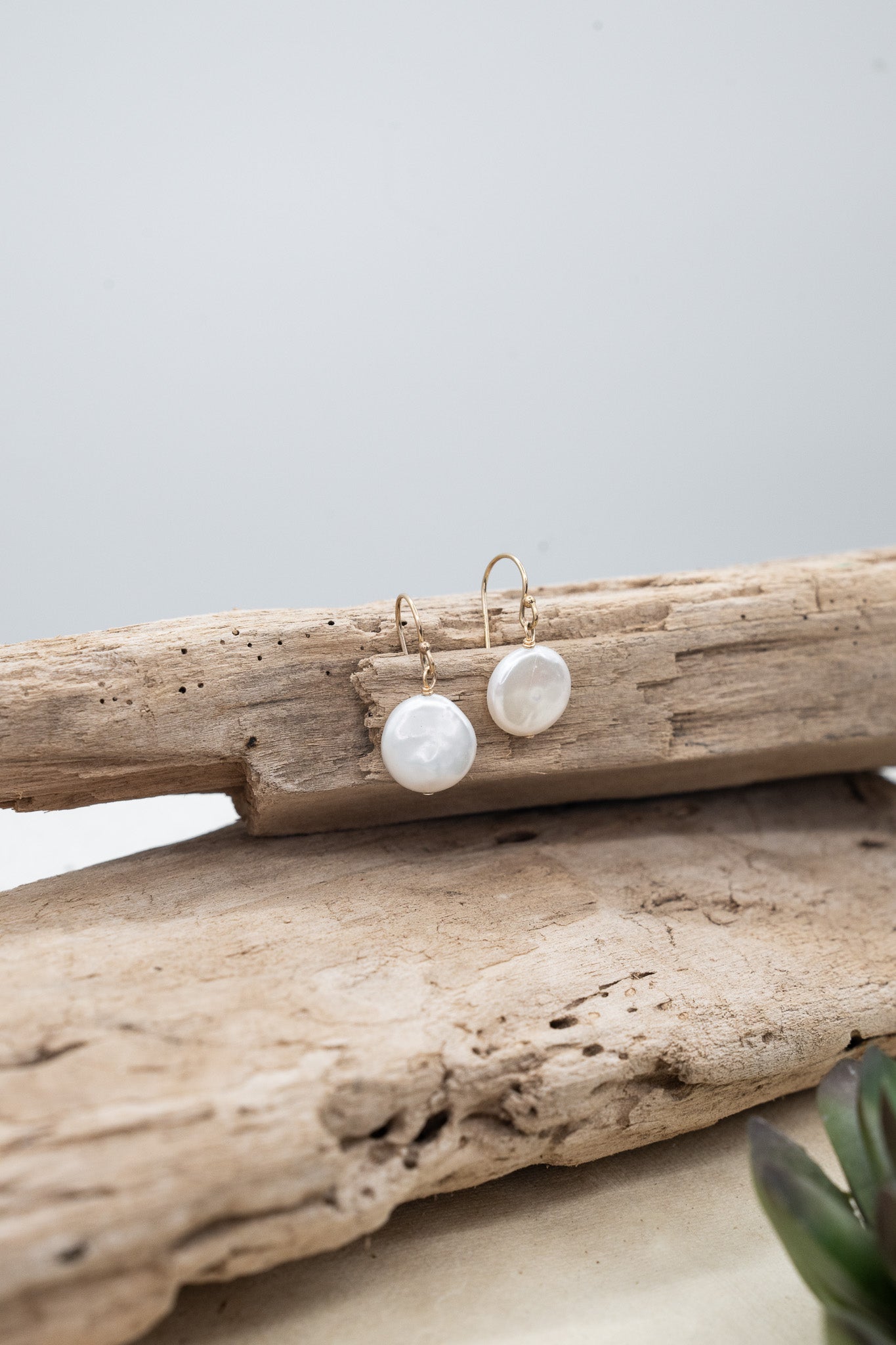 Margaret Pearl Dangle Earrings