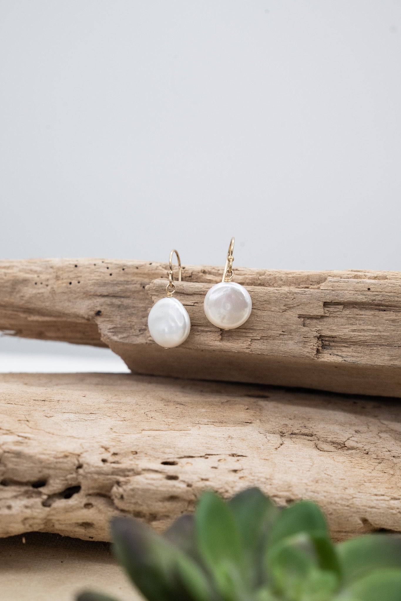 Margaret Pearl Dangle Earrings