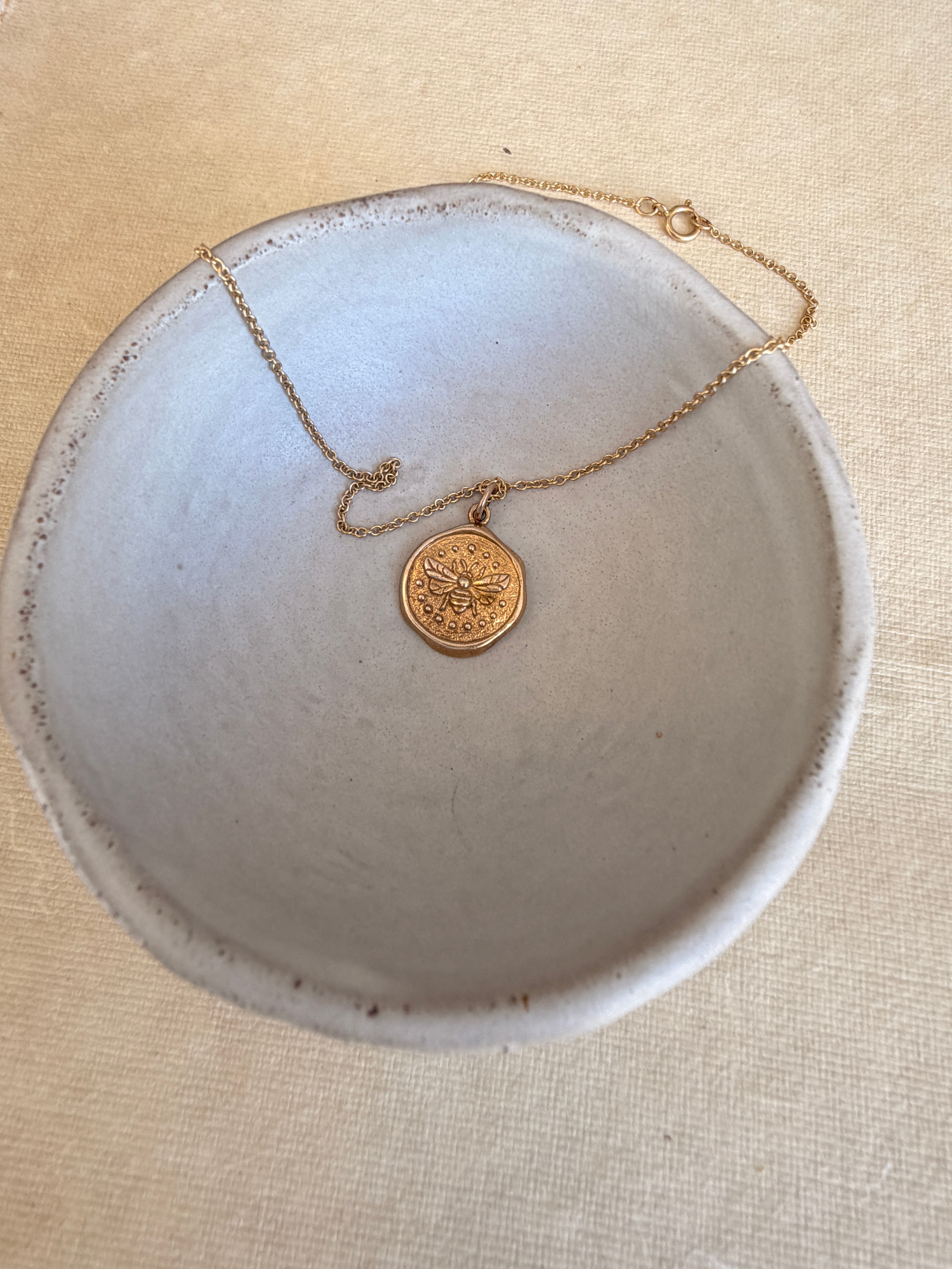 Honey Bee Necklace