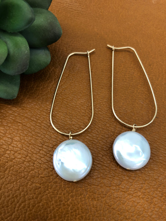 Katy Pearl Drop Earrings